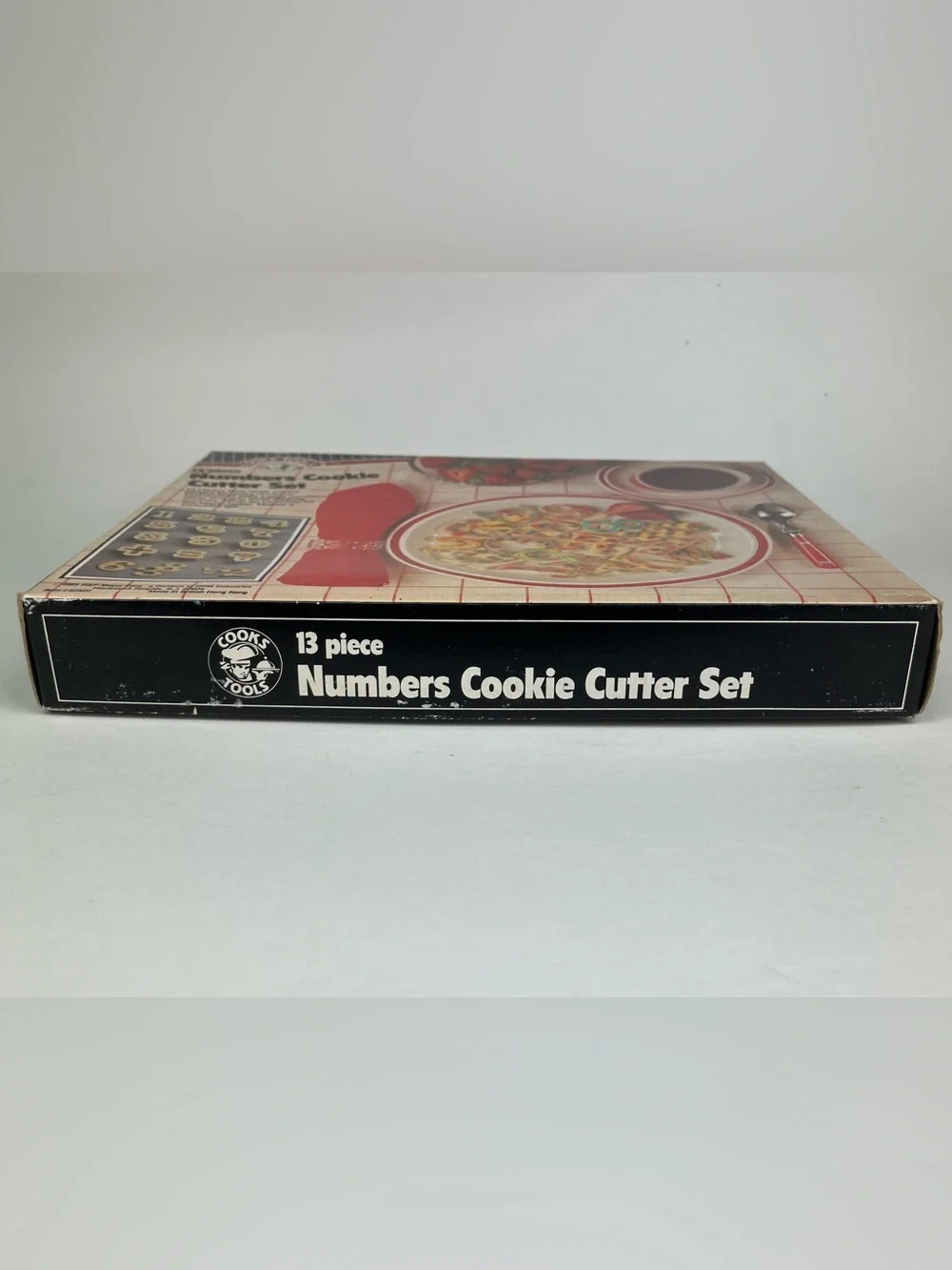 Vintage 80s Cooks Tools 13 Piece Large Numbers Cookie Cutter Set Sealed In Box